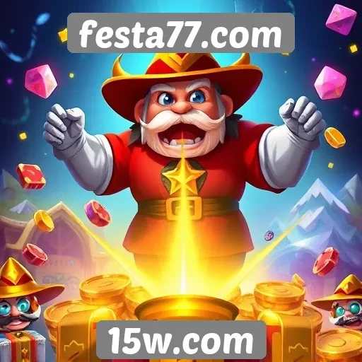 Jogos exclusivos disponíveis no site festa77.com